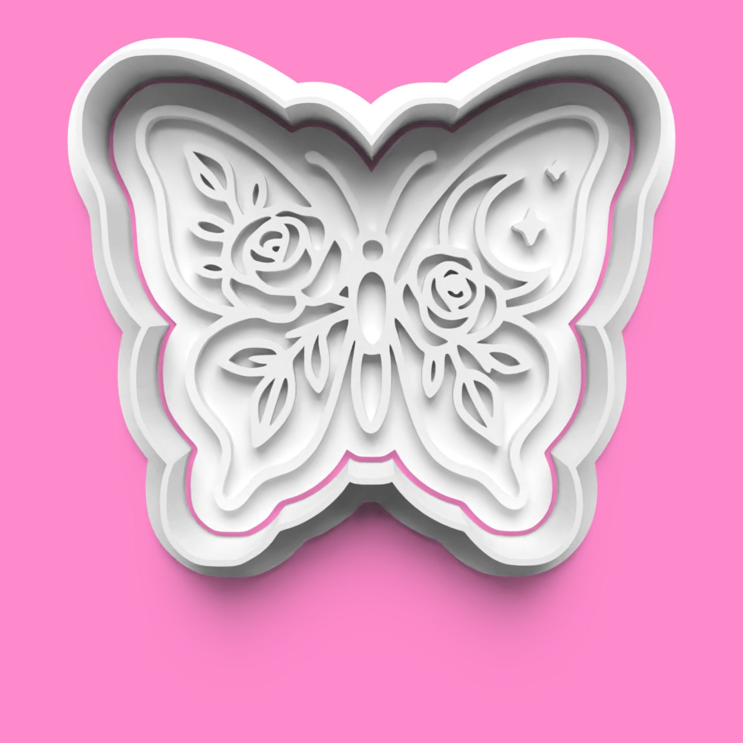 Butterfly Designs – Cookie Cutter & Embosser Stamp Collection Set-2