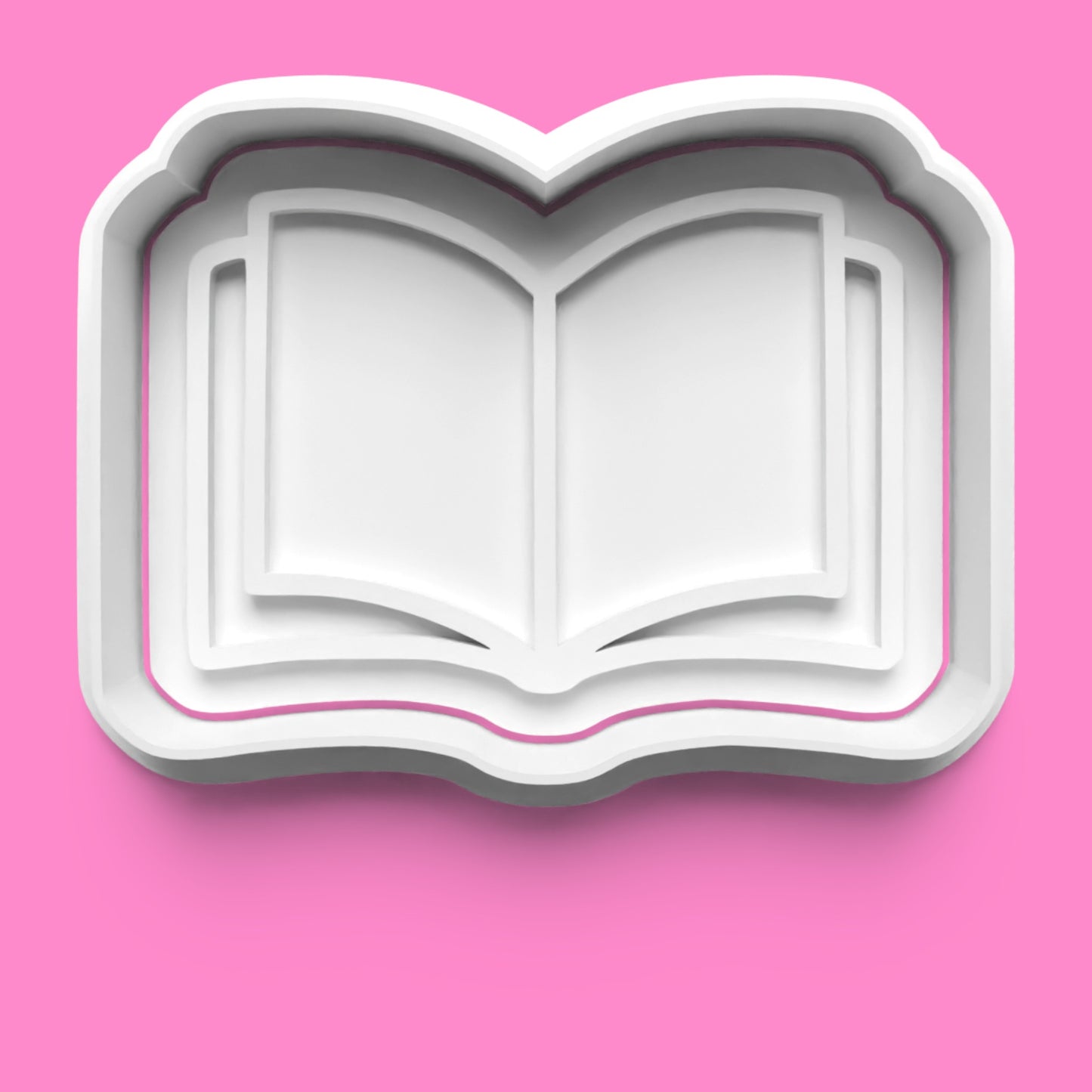 Book Designs Cookie Cutter & Embosser Stamp Set – Literary & Storybook Collection