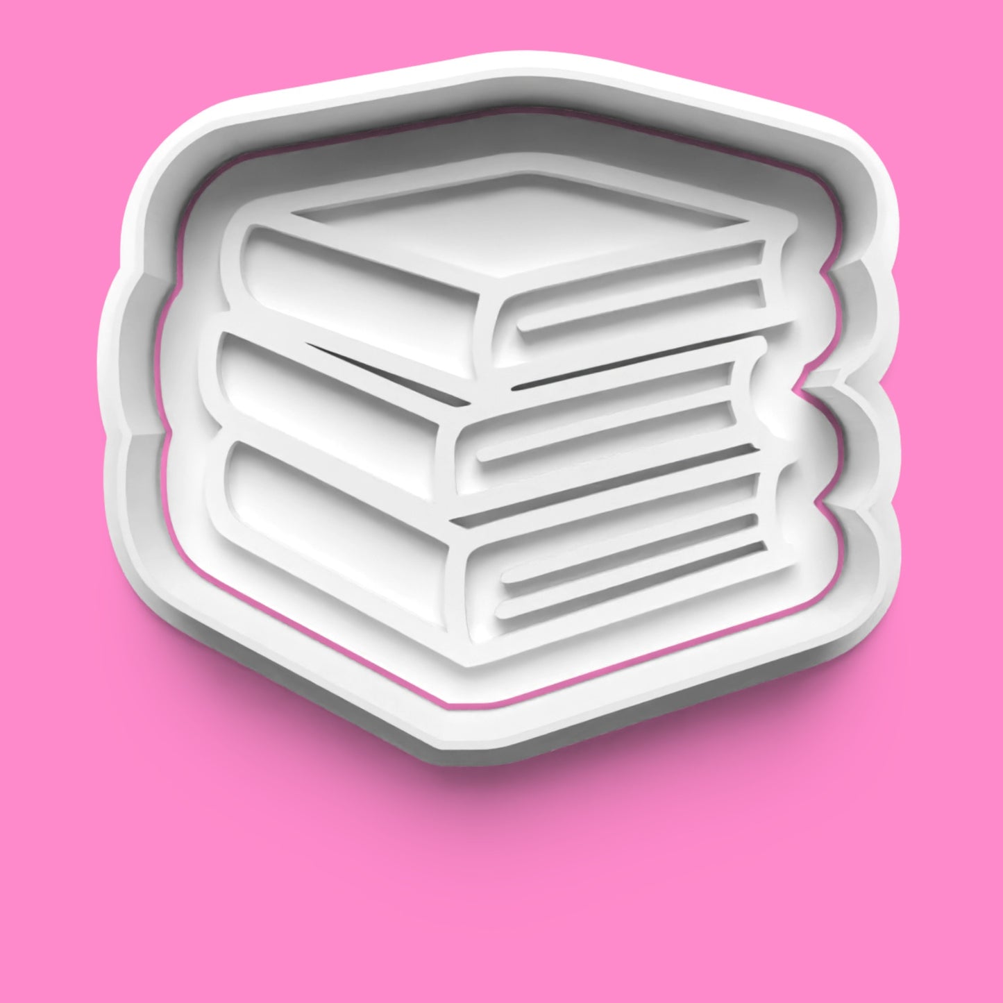 Book Designs Cookie Cutter & Embosser Stamp Set – Literary & Storybook Collection