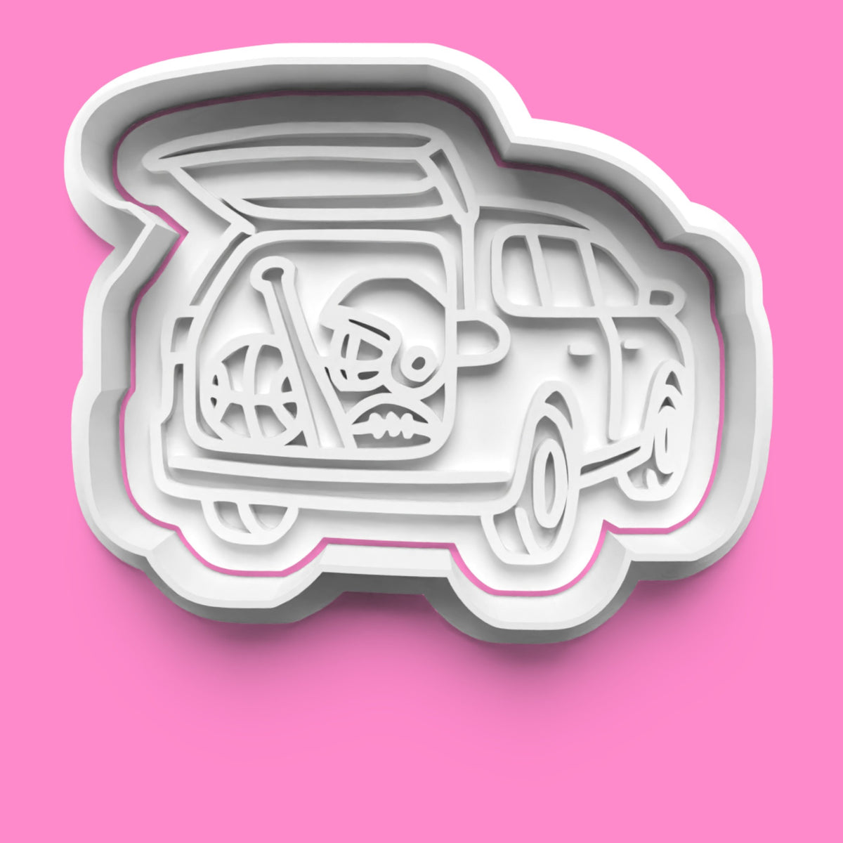 Sports Mom Cookie Cutter & Embosser Stamp Set – Sideline Superstar Collection