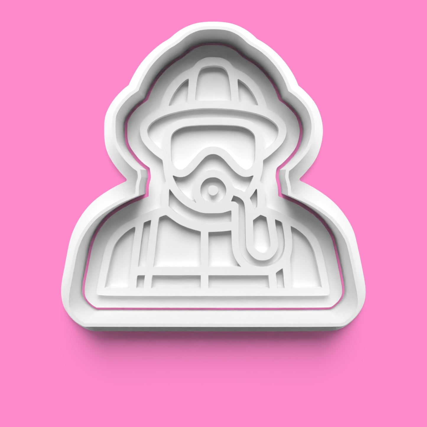 Firefighter Cookie Cutter & Embosser Stamp Set – Heroic Bakes Collection