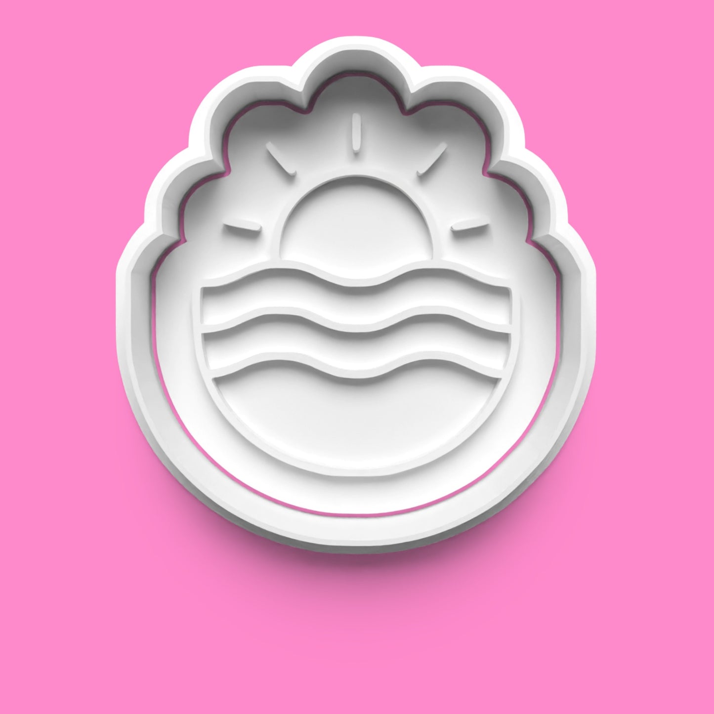 Tropical Vibe Cookie Cutter & Embosser Stamp Set – Island Escape Collection