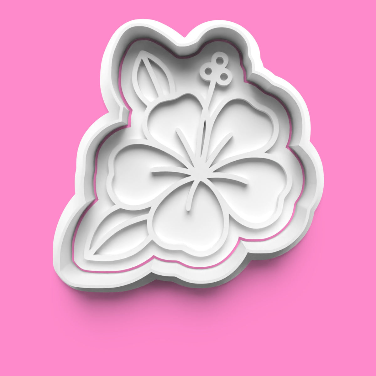 Tropical Vibe Cookie Cutter & Embosser Stamp Set – Island Escape Collection