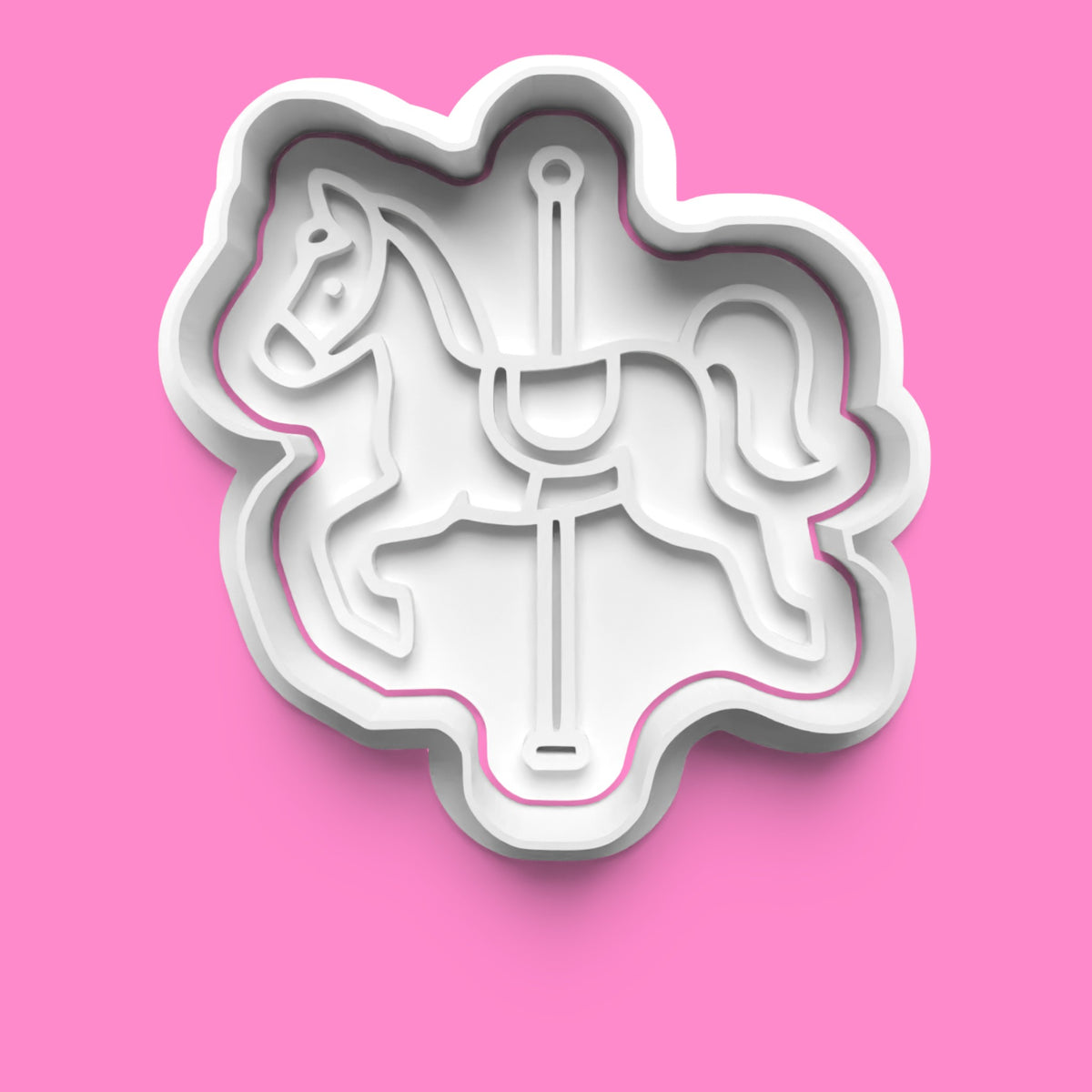 Amusement Park Cookie Cutter & Embosser Stamp Set – Fairground Fun Collection