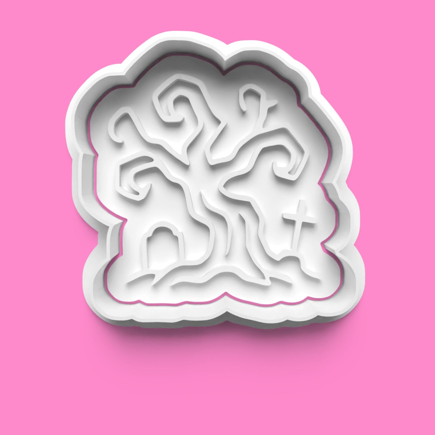 Haunted Tree Cookie Cutter & Embosser Set