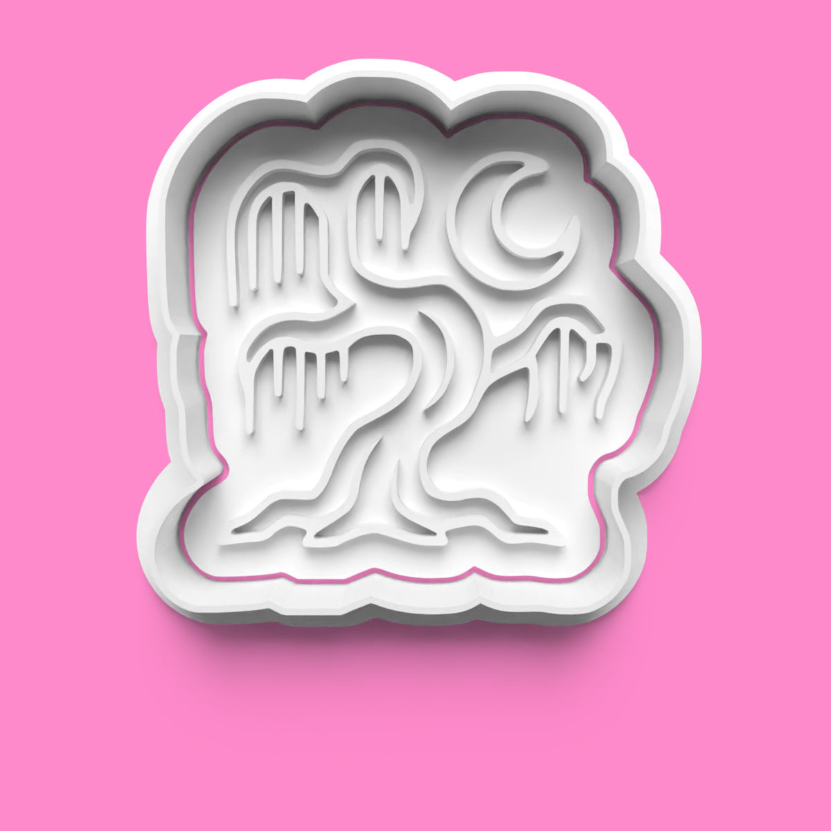 Haunted Tree Cookie Cutter & Embosser Set