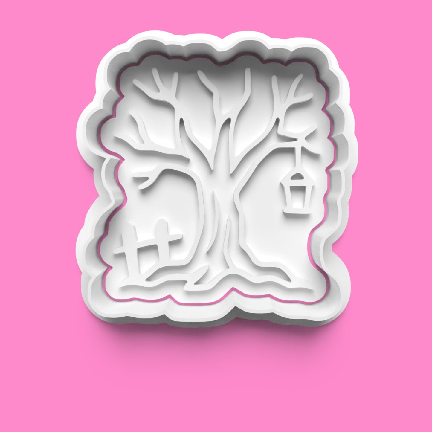 Haunted Tree Cookie Cutter & Embosser Set