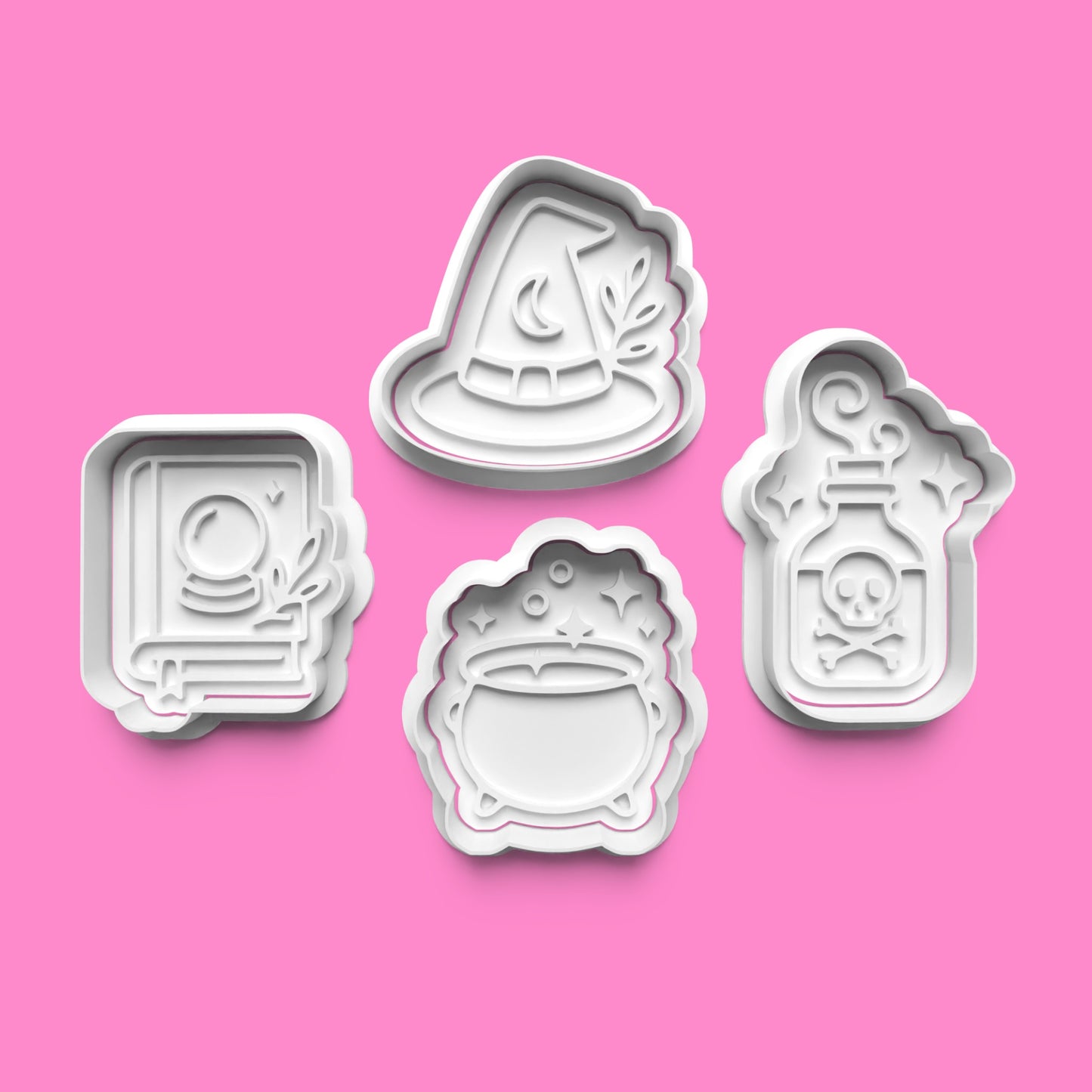 Witch’s Essentials – Cookie Cutter & Embosser Set