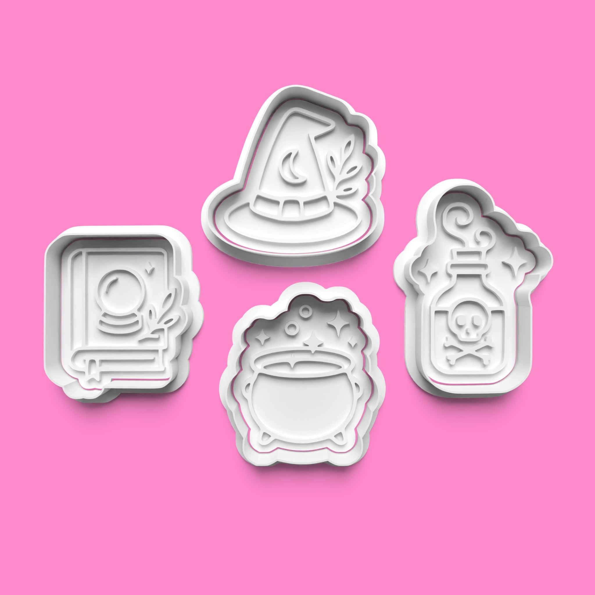 Witch’s Essentials – Cookie Cutter & Embosser Set