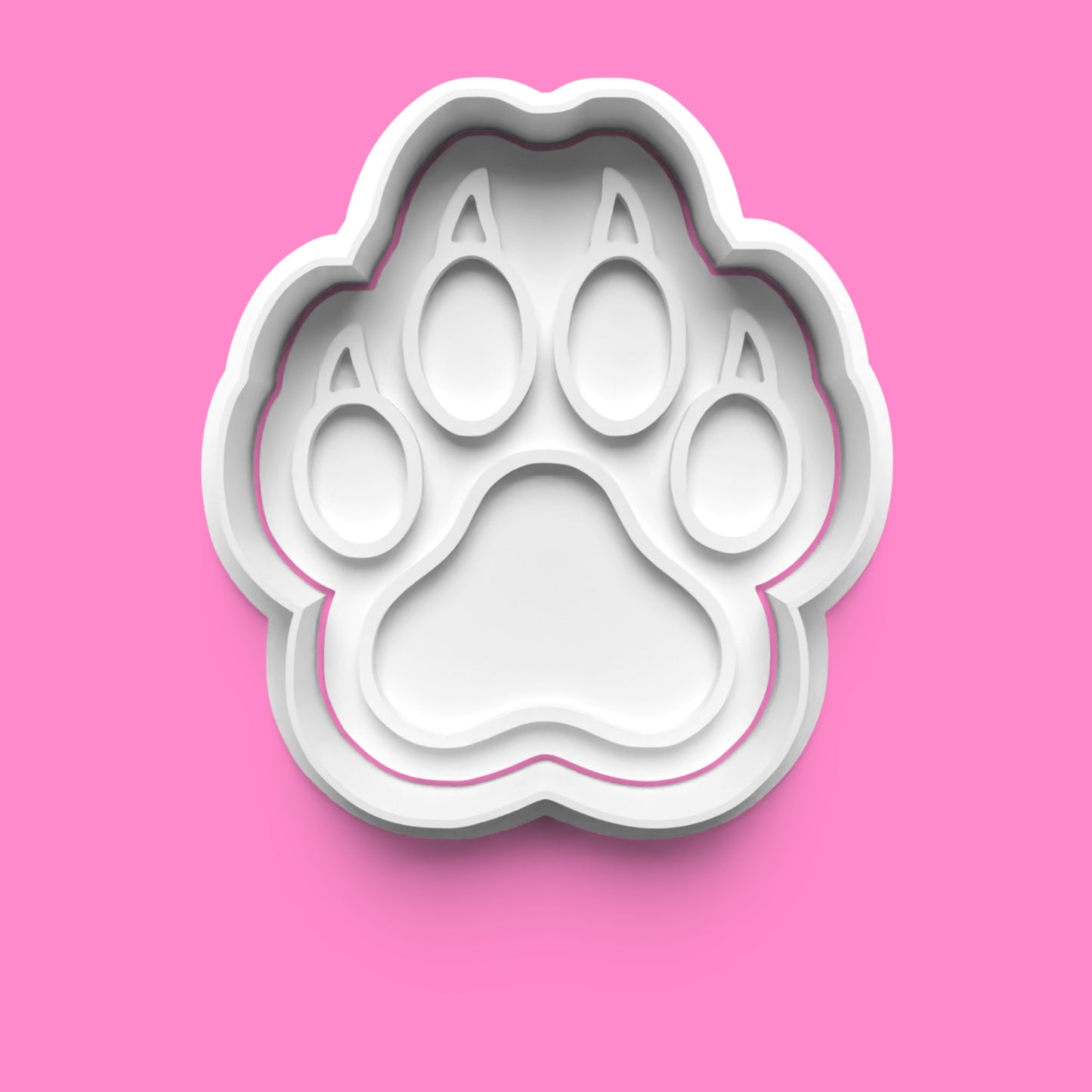 Werewolf Cookie Cutter Set – Halloween Embosser Set of 4 (Paw, Claw, Howl & Wolfsbane)