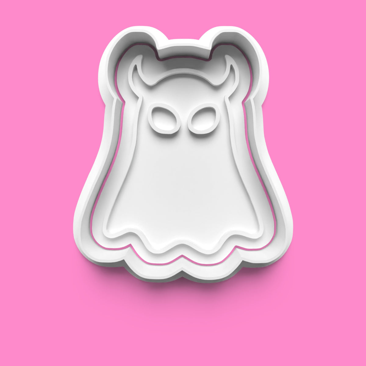 Little Nightmare Dolls Cookie Cutter Set – Creepy Clown, Haunted Teddy, Voodoo & Ghost Embossers