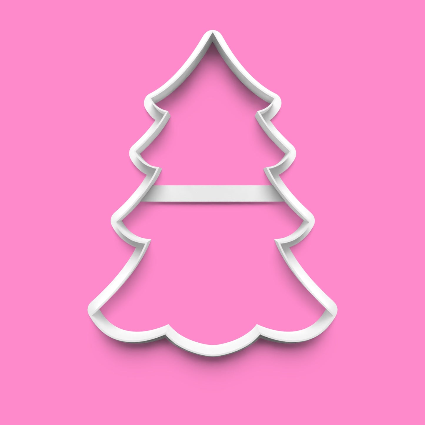 Christmas Tree Cookie Cutter Set – With Mini Decorations | 7-Piece Festive Set