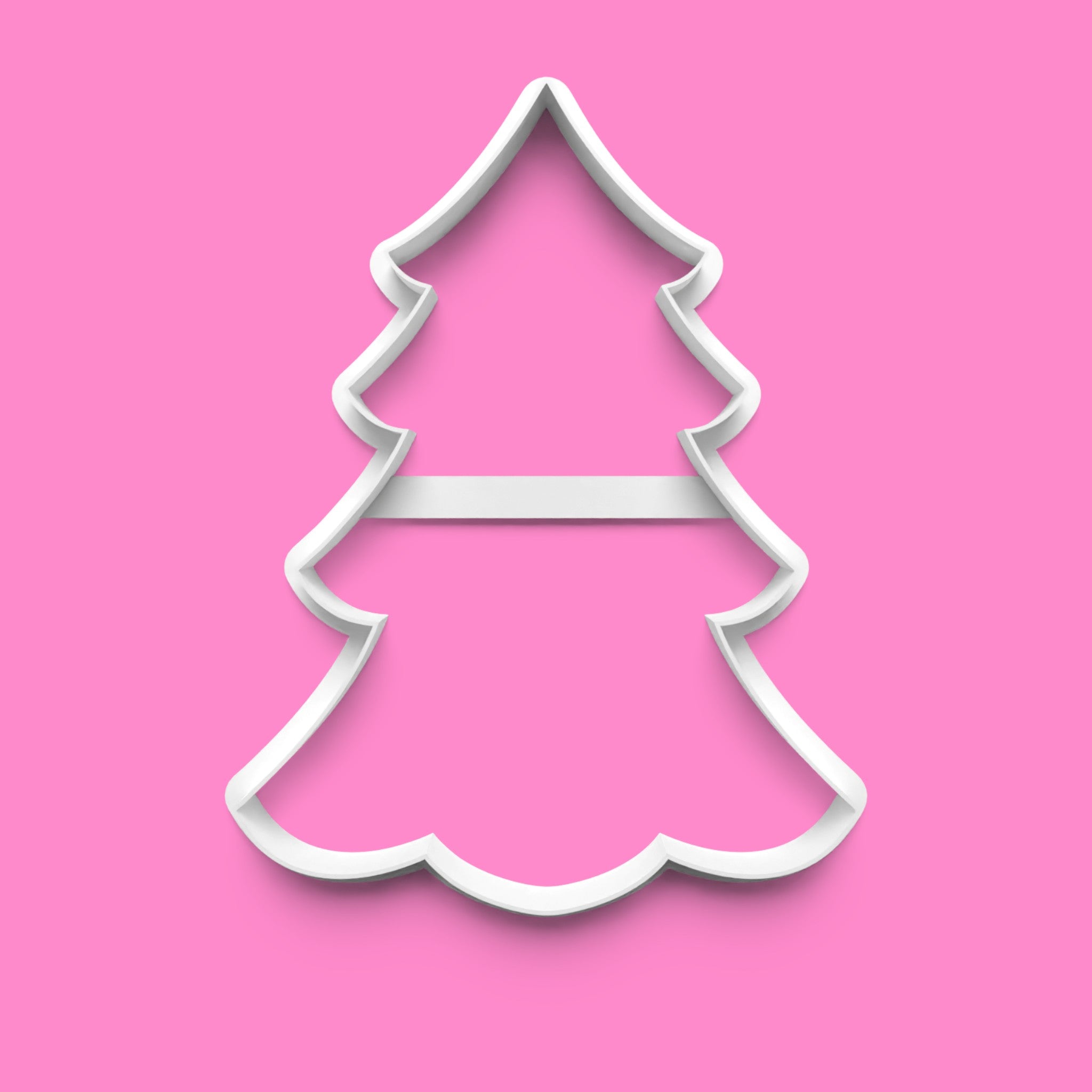 Christmas Tree Cookie Cutter Set – With Mini Decorations | 7-Piece Festive Set