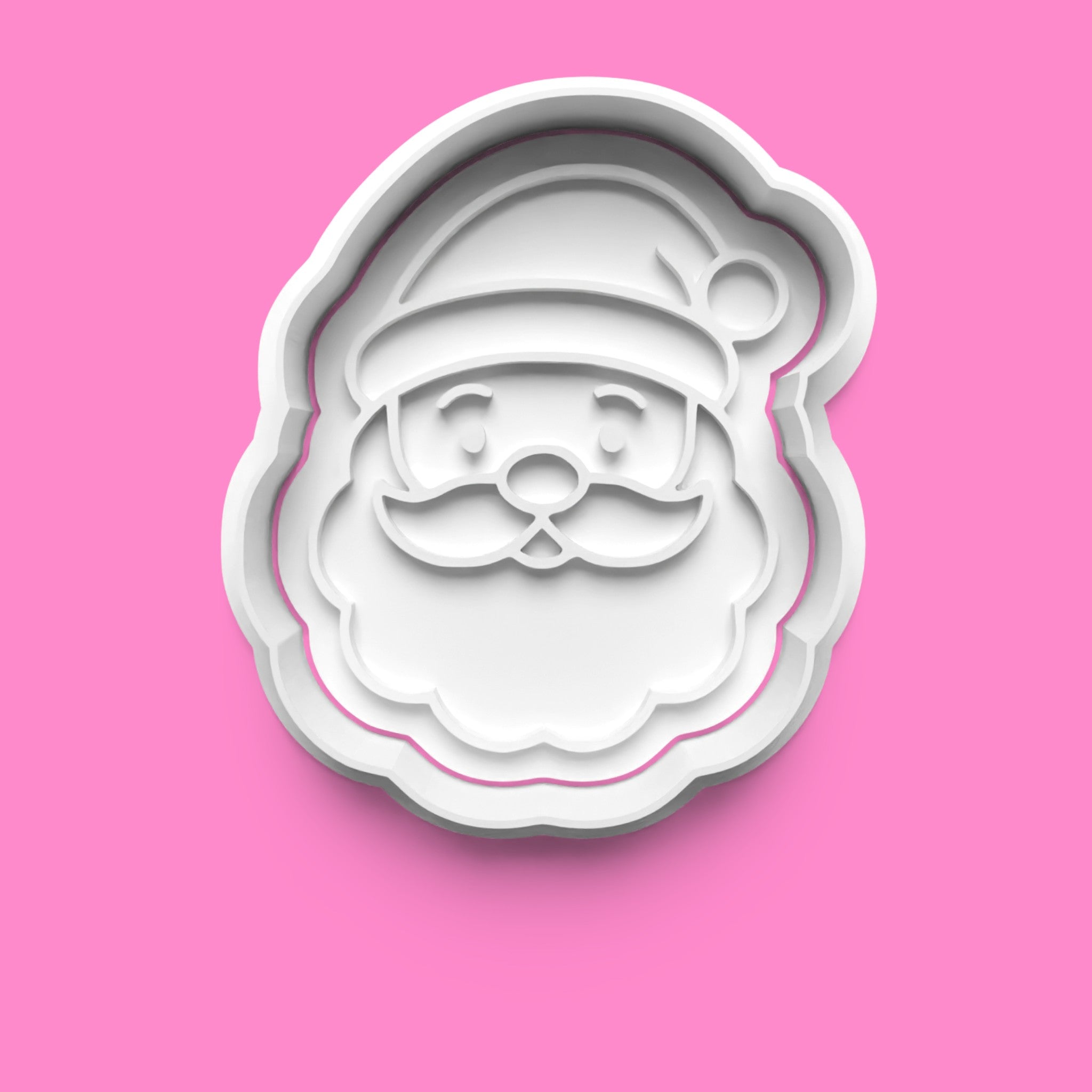 Christmas Cookie Cutter Set – Santa, Tree, Stocking & Bauble (4-Piece)