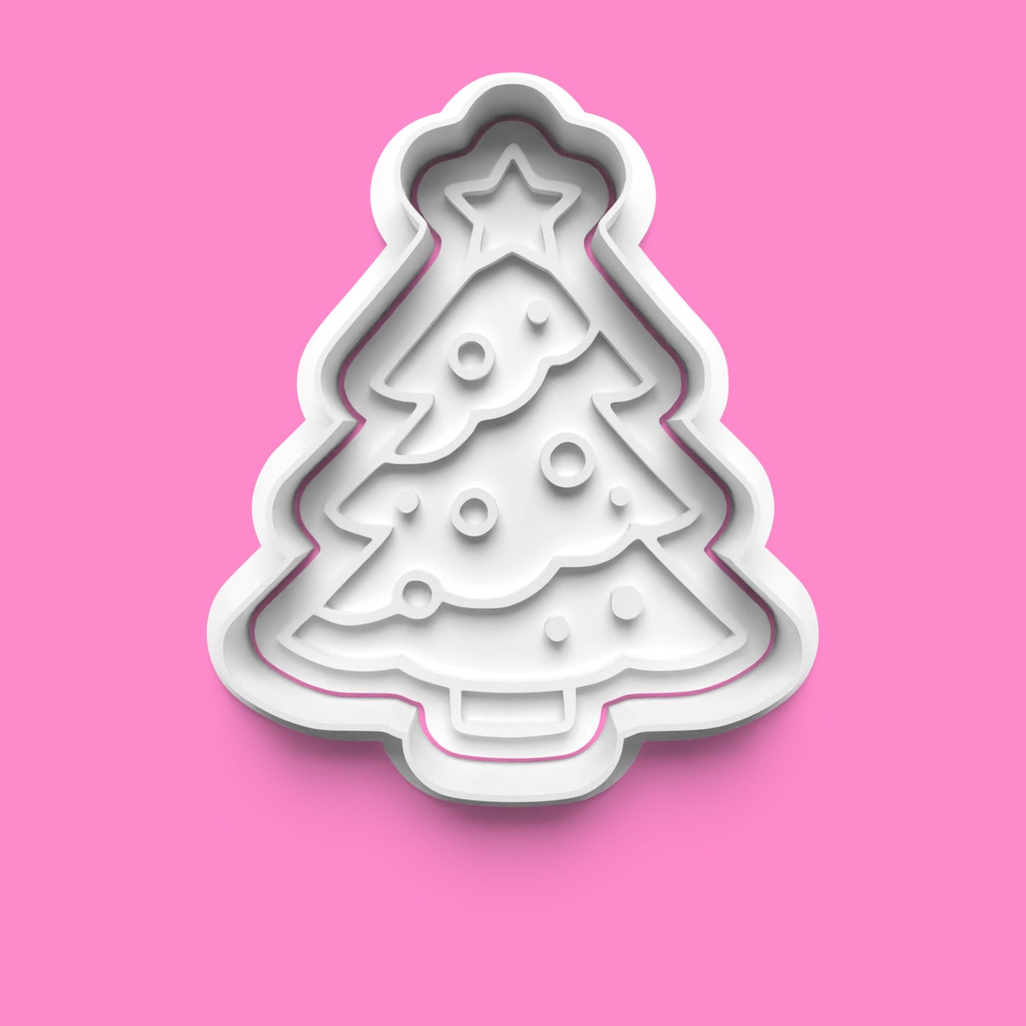 Christmas Cookie Cutter Set – Santa, Tree, Stocking & Bauble (4-Piece)