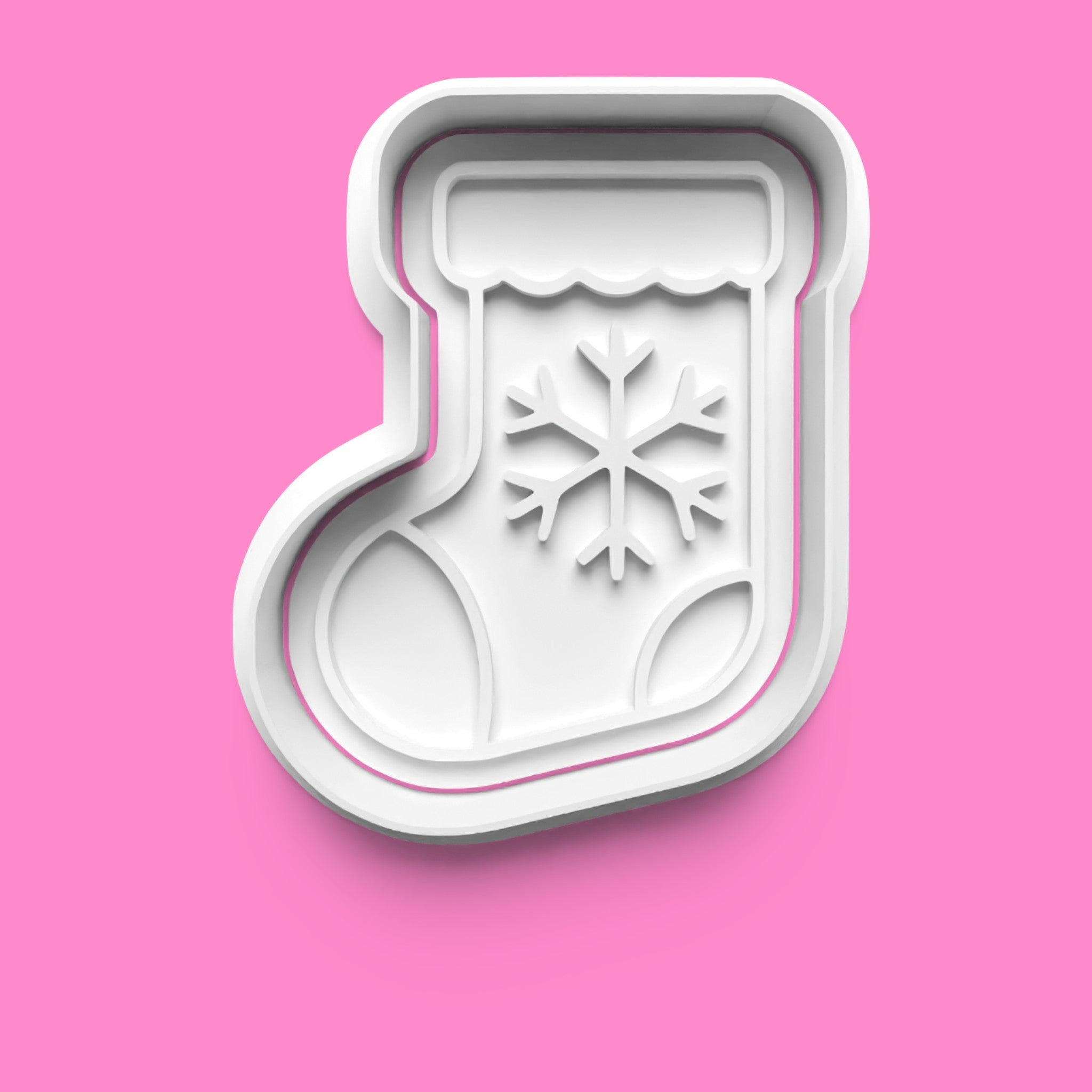 Christmas Cookie Cutter Set – Santa, Tree, Stocking & Bauble (4-Piece)
