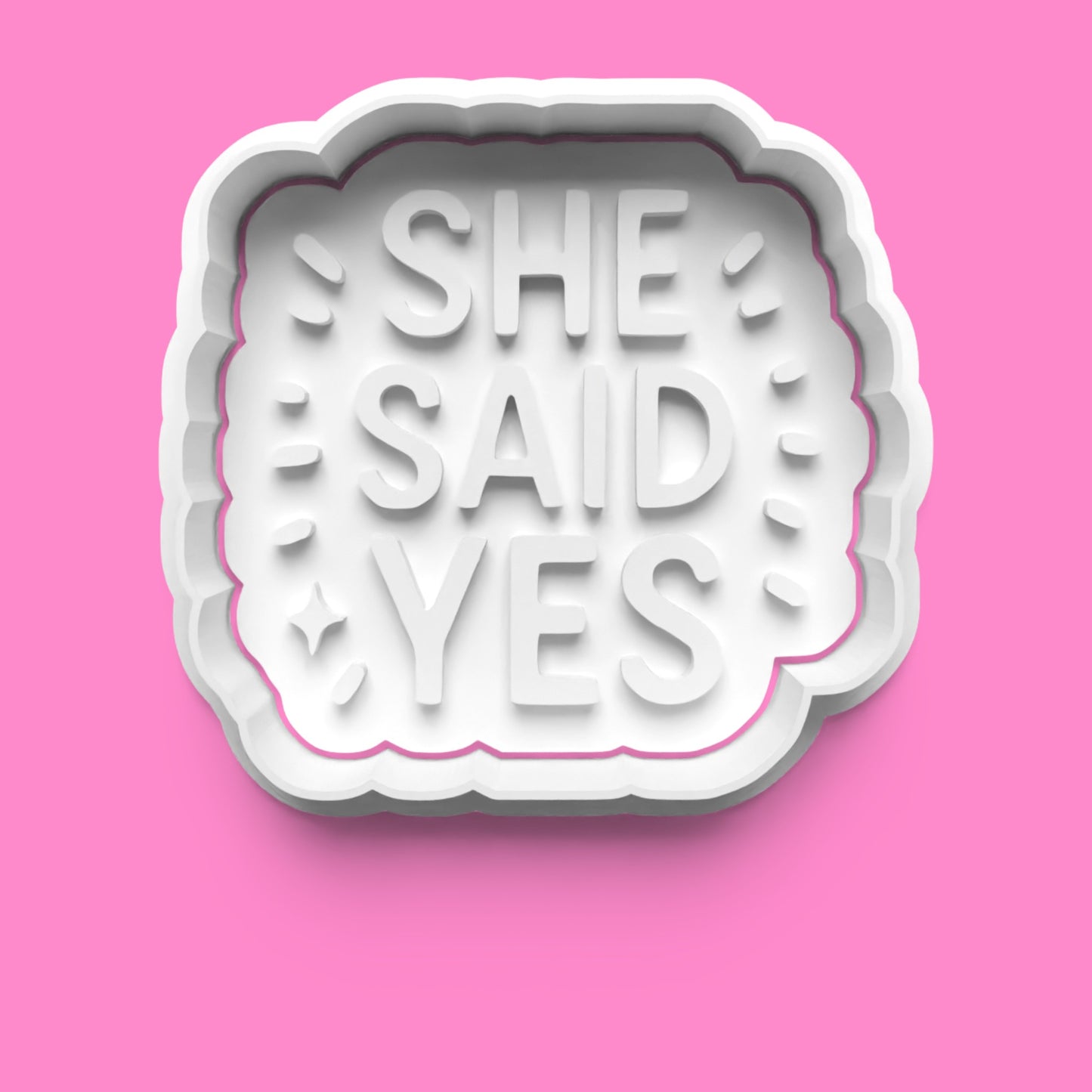 Bride-To-Be Cookie Cutter Embosser Set – Wedding & Hen Party Set (4 Pieces)