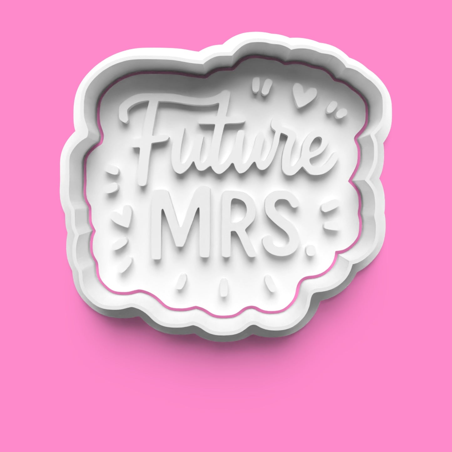 Bride-To-Be Cookie Cutter Embosser Set – Wedding & Hen Party Set (4 Pieces)