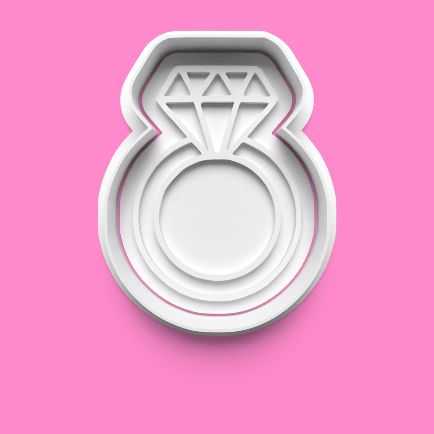 Bridal Cookie Cutter Embosser Set – 4-Piece Engagement & Hen Party Collection