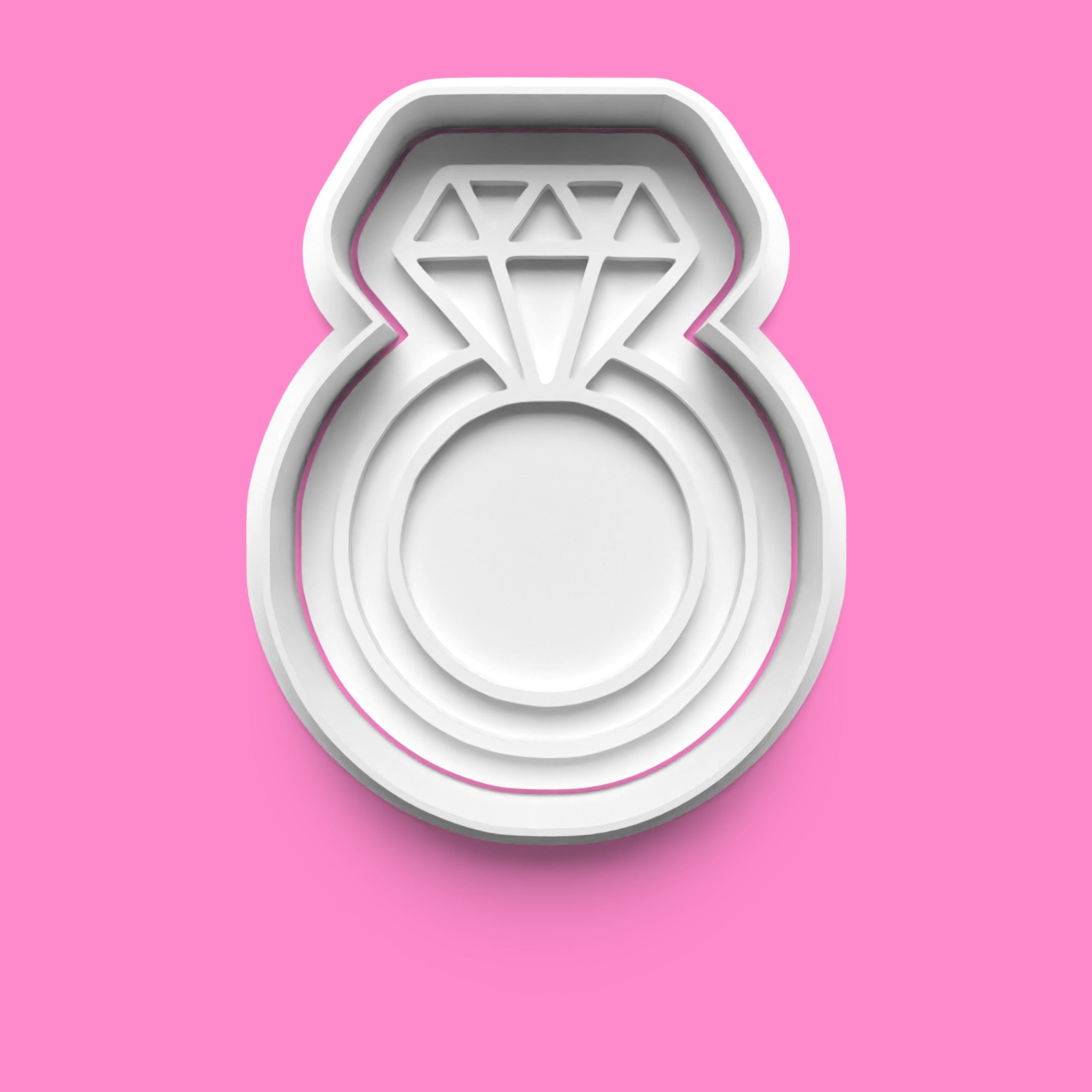 Bridal Cookie Cutter Embosser Set – 4-Piece Engagement & Hen Party Collection