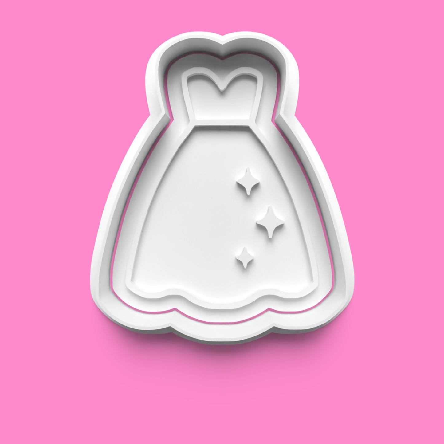 Bridal Cookie Cutter Embosser Set – 4-Piece Engagement & Hen Party Collection