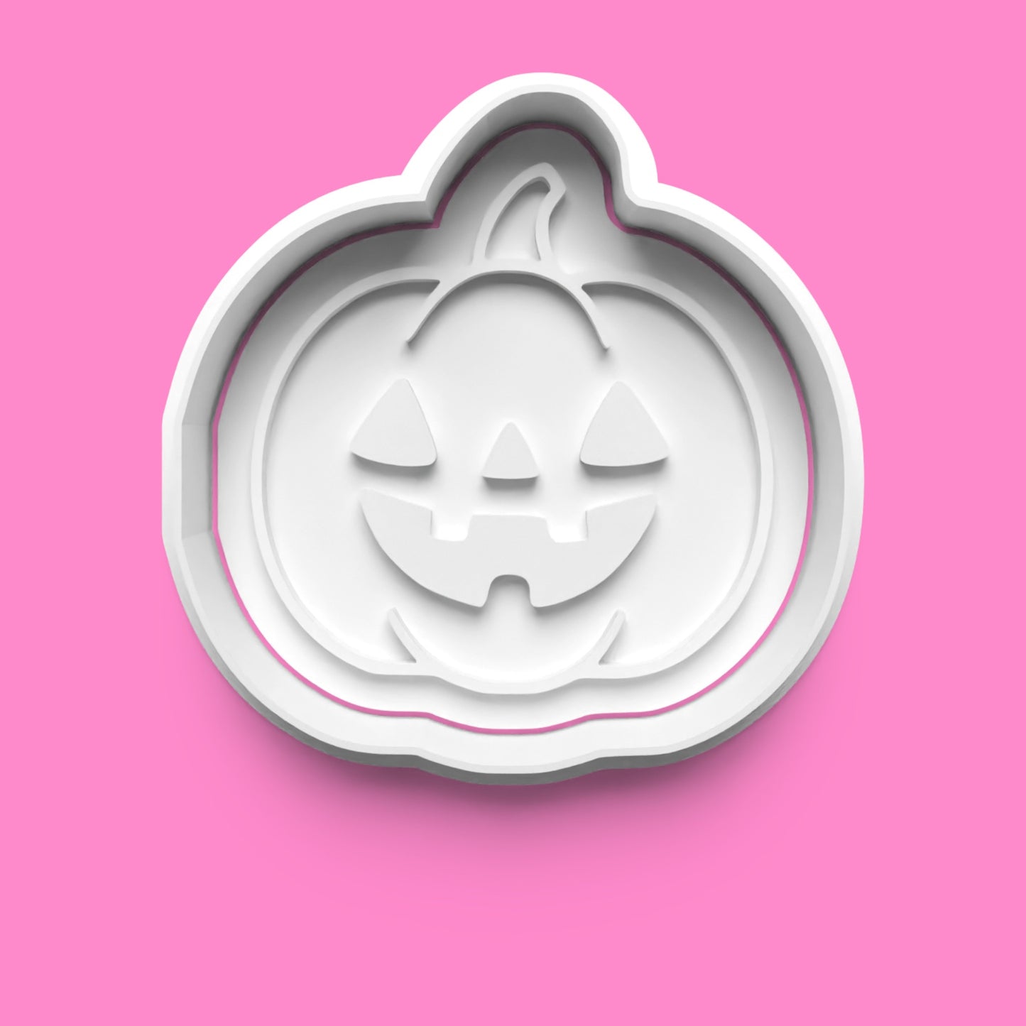 Cute Halloween Monsters Cookie Cutter & Embosser Set – Ghost, Pumpkin, Bat & Monster