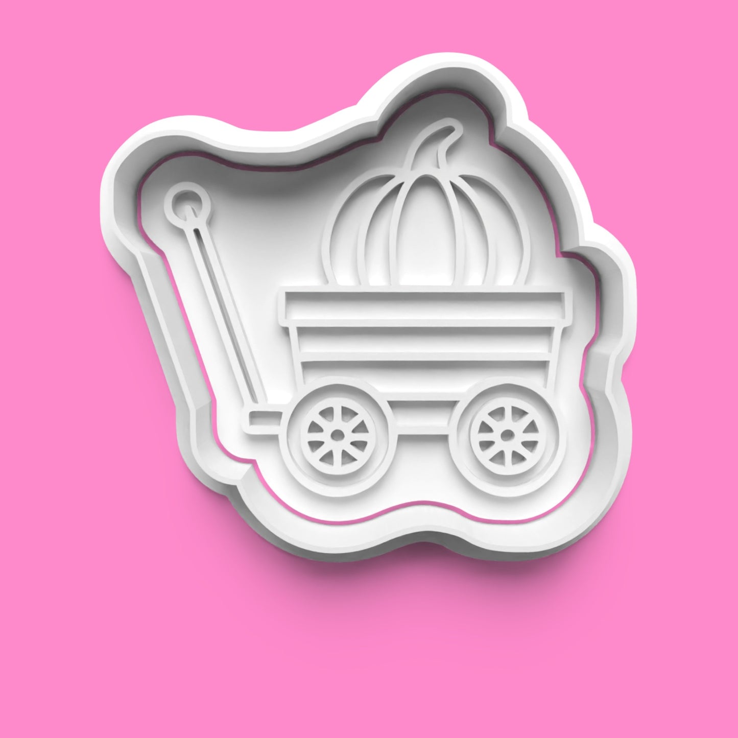 Pumpkin Patch Cookie Cutter & Embosser Set – 4-Piece Autumn & Scarecrow Collection