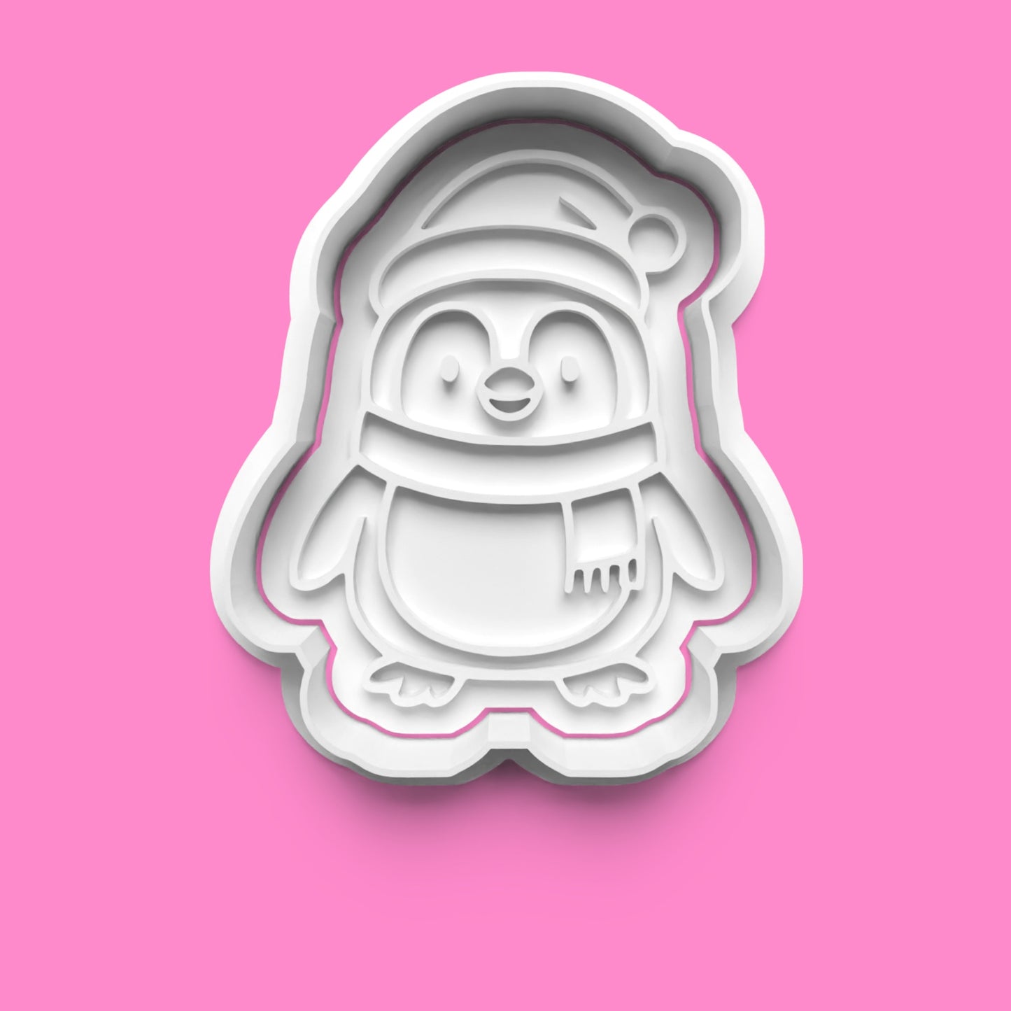 Winter Wonderland Cookie Cutter Set – Penguin, Polar Bear, Igloo & Snowflake (4-Piece Arctic Bake Set)