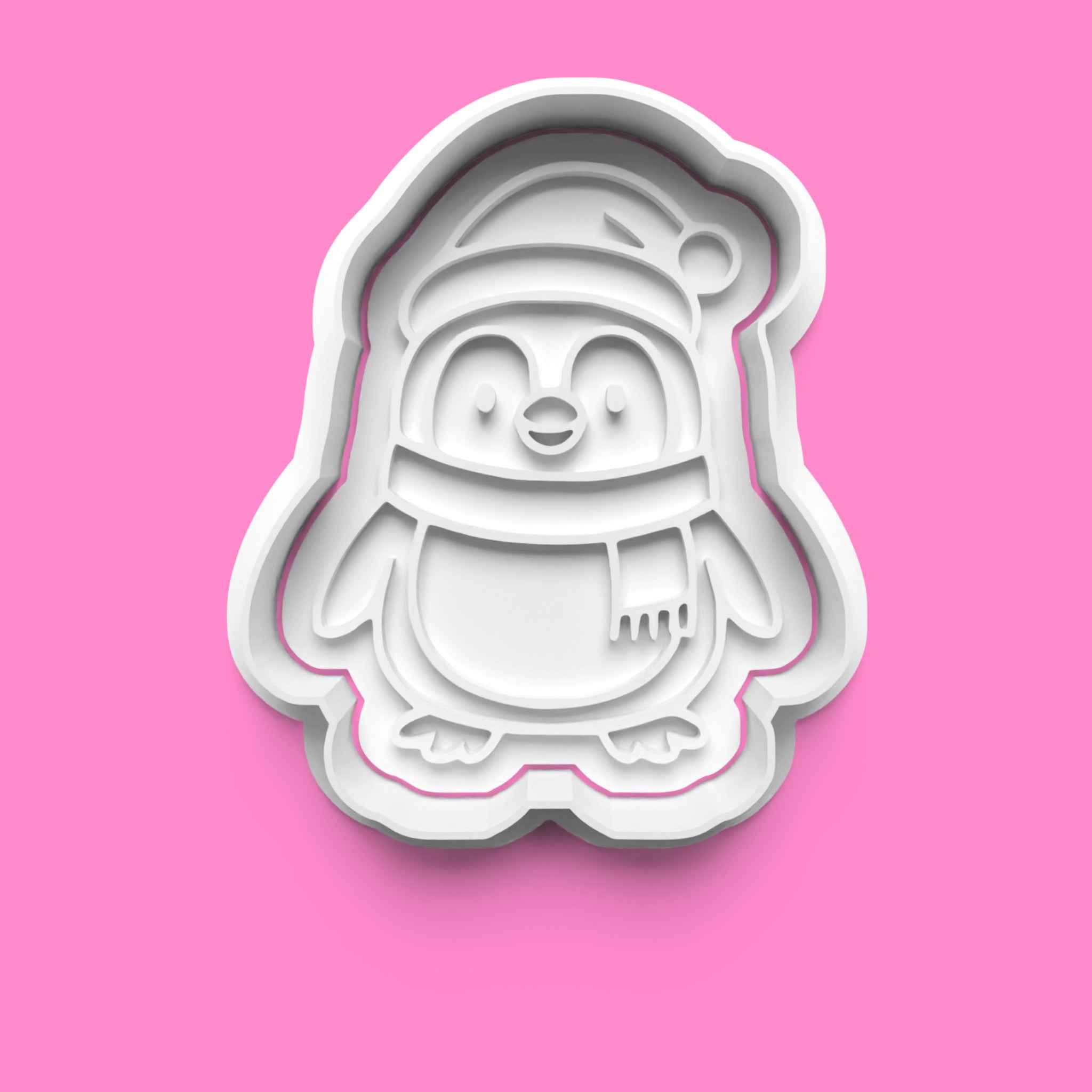 Winter Wonderland Cookie Cutter Set – Penguin, Polar Bear, Igloo & Snowflake (4-Piece Arctic Bake Set)