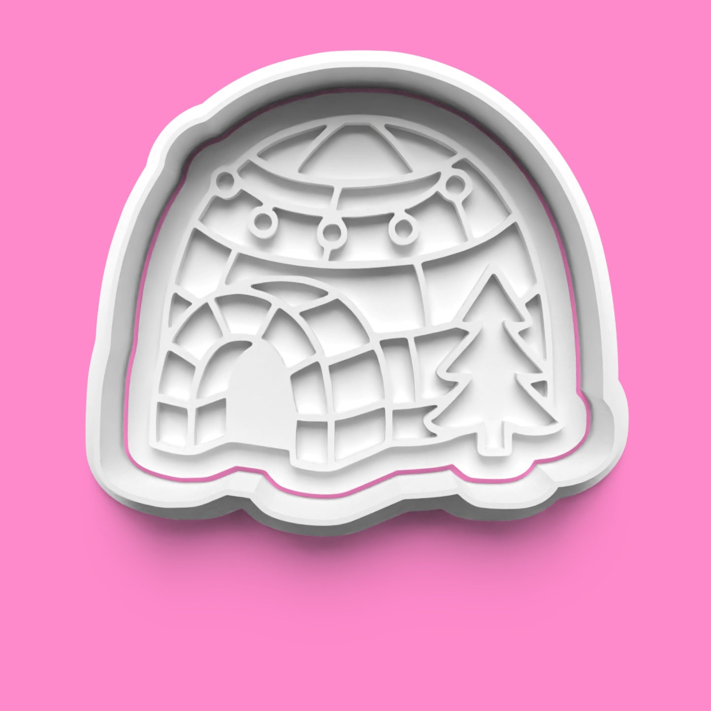 Winter Wonderland Cookie Cutter Set – Penguin, Polar Bear, Igloo & Snowflake (4-Piece Arctic Bake Set)