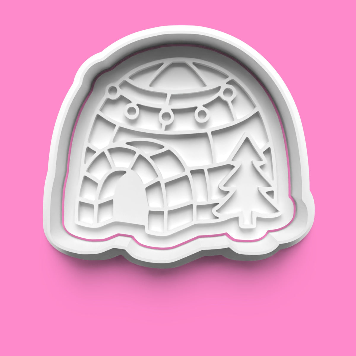 Winter Wonderland Cookie Cutter Set – Penguin, Polar Bear, Igloo & Snowflake (4-Piece Arctic Bake Set)