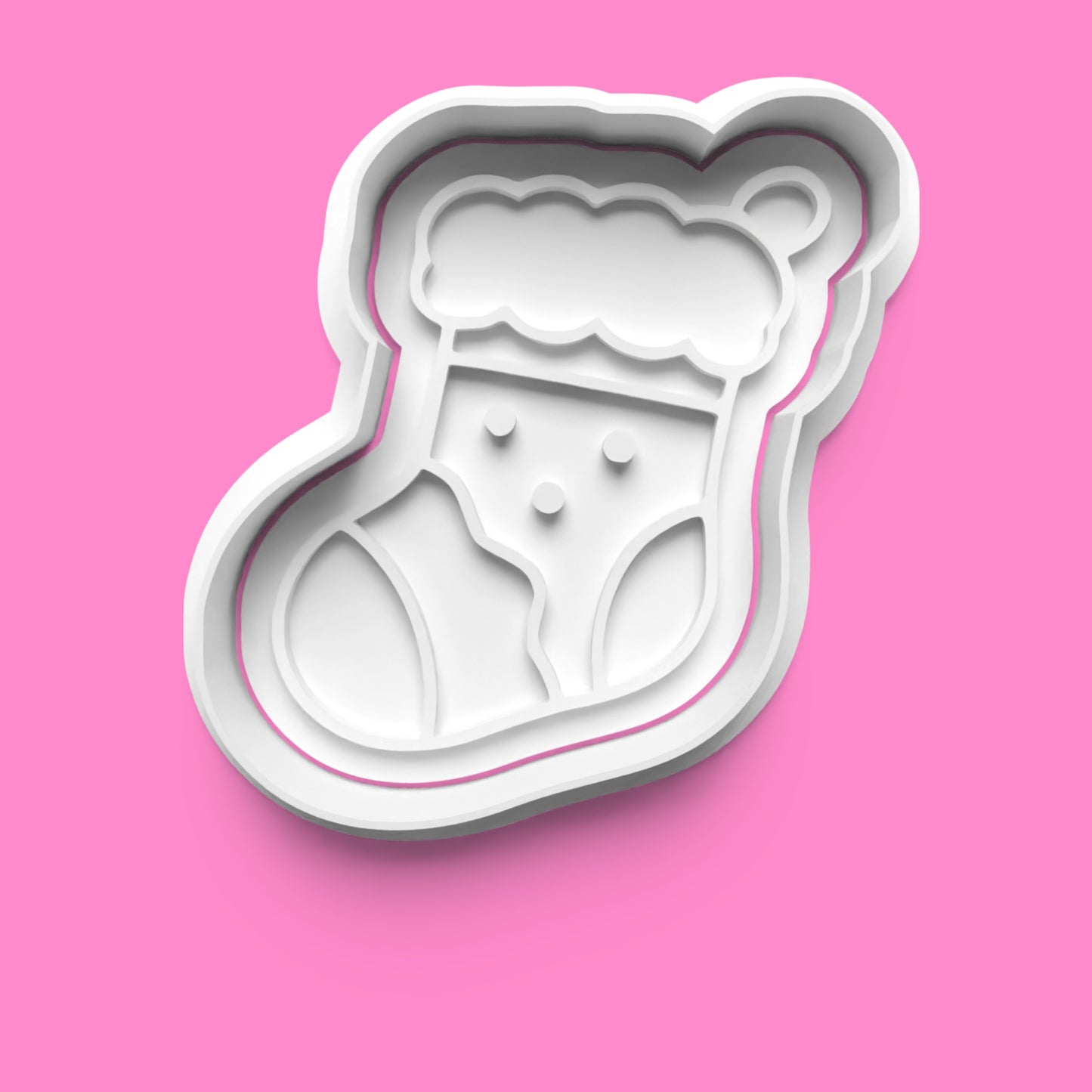 Christmas Cheer Cookie Cutter Set – Bell, Bow, Stocking & Present (4-Piece Festive Set)