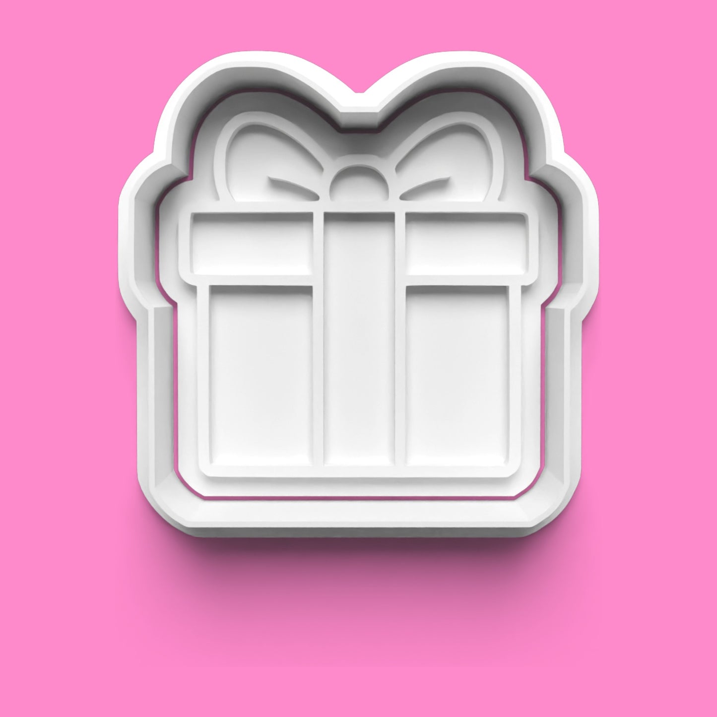 Christmas Cookie Cutter & Embosser Set – Reindeer, Snowman, Gift, Stocking