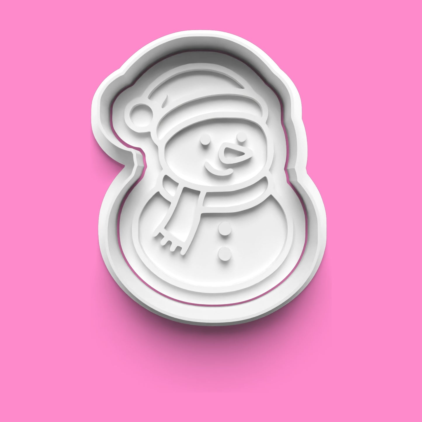 Christmas Cookie Cutter & Embosser Set – Reindeer, Snowman, Gift, Stocking