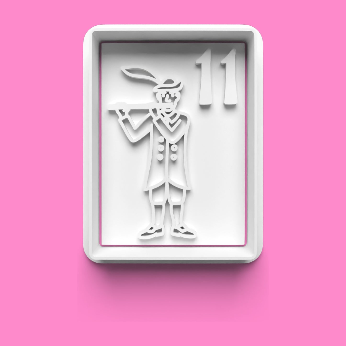 12 Days of Christmas Cookie Embosser Set – Festive Biscuit Stamp Collection