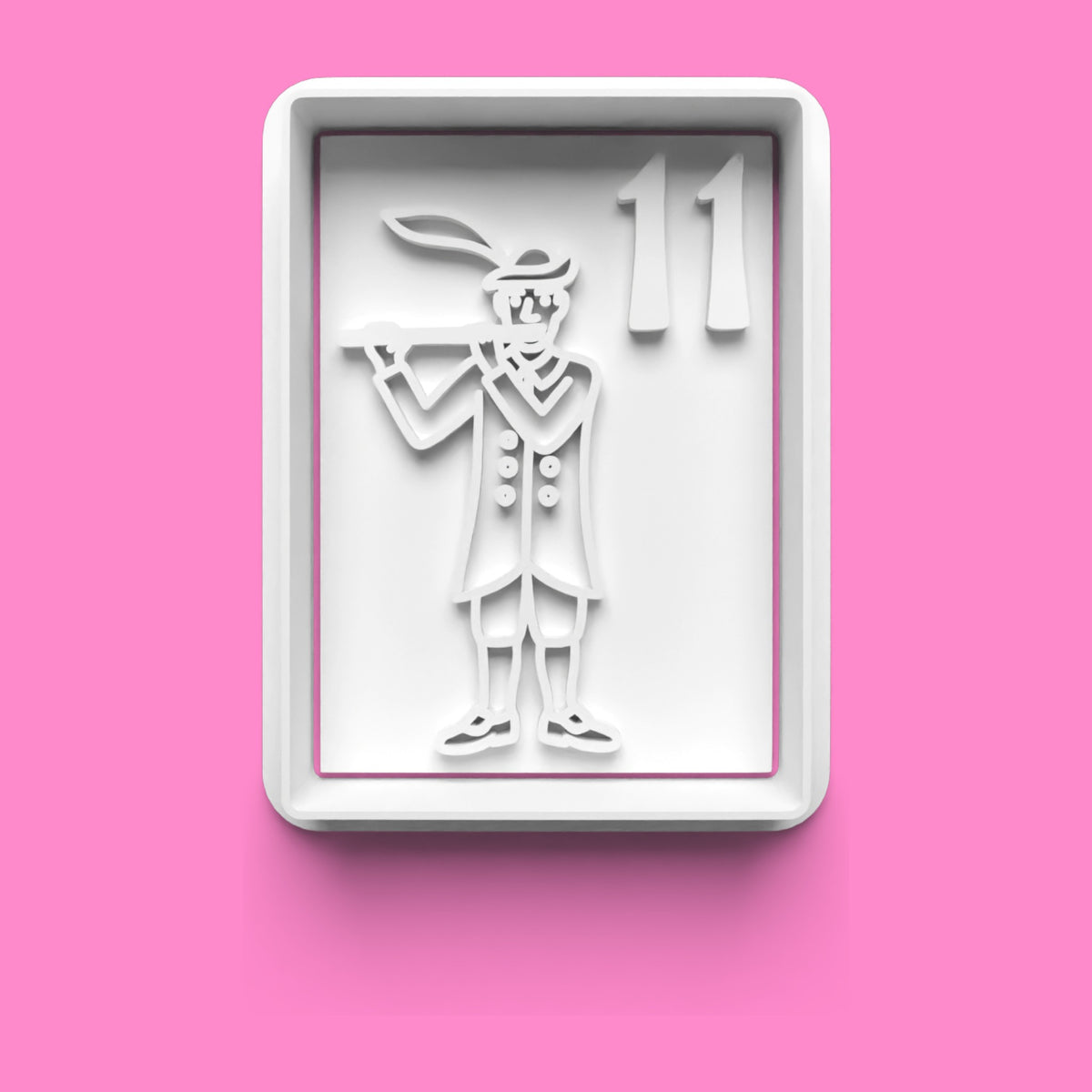 12 Days of Christmas Cookie Embosser Set – Festive Biscuit Stamp Collection