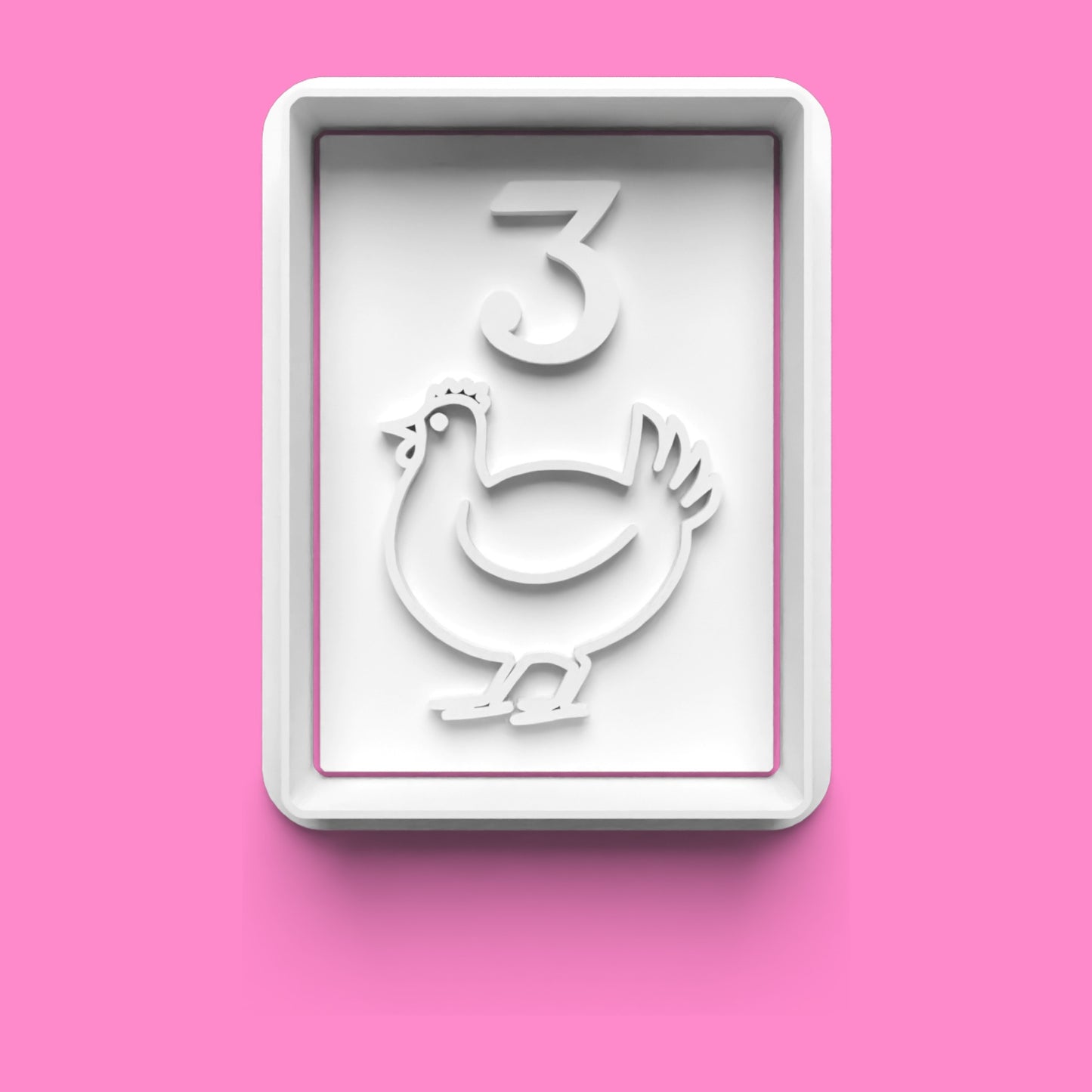 12 Days of Christmas Cookie Embosser Set – Festive Biscuit Stamp Collection