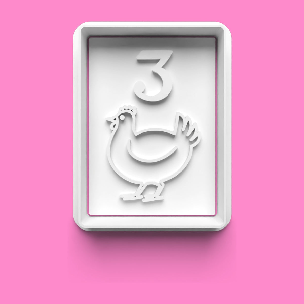 12 Days of Christmas Cookie Embosser Set – Festive Biscuit Stamp Collection