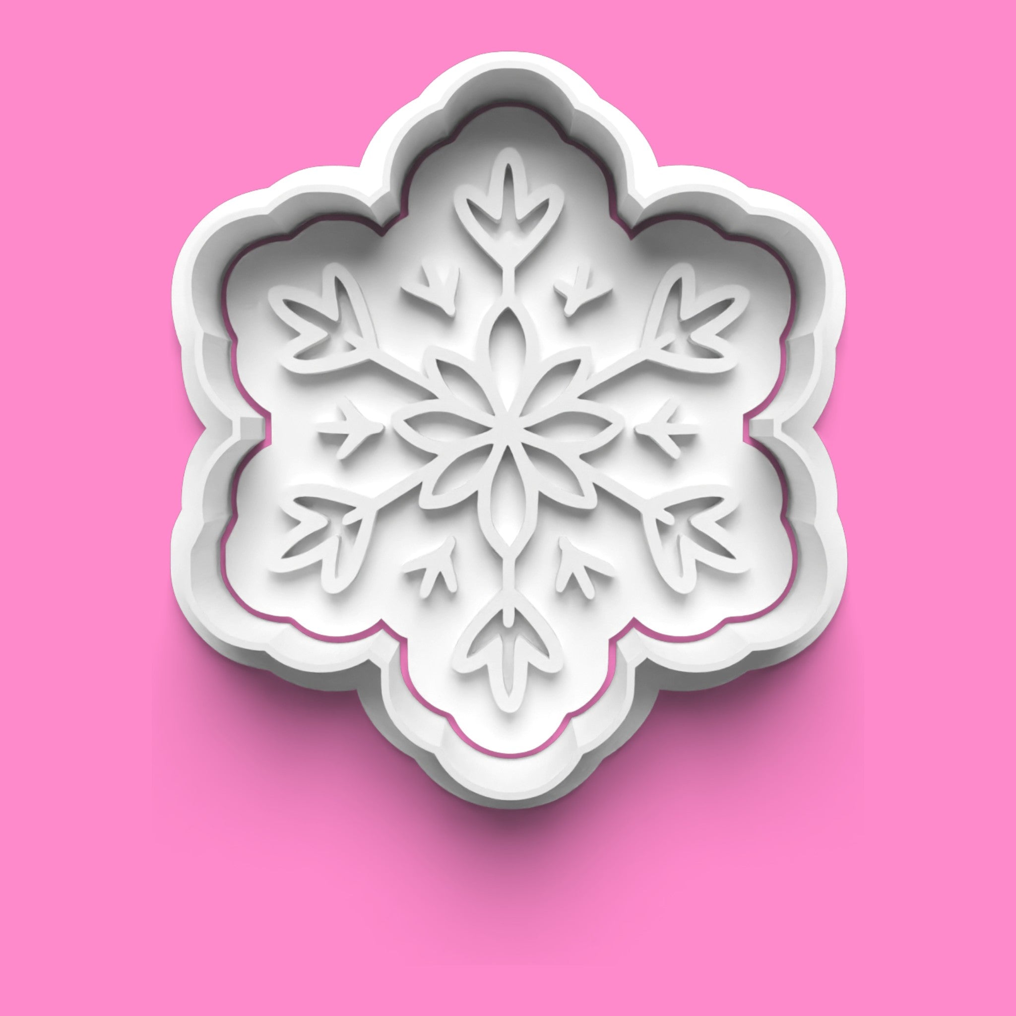 Mystic Christmas Cookie Cutter & Embosser Set – Reindeer, Bell, Snowflake & Moon