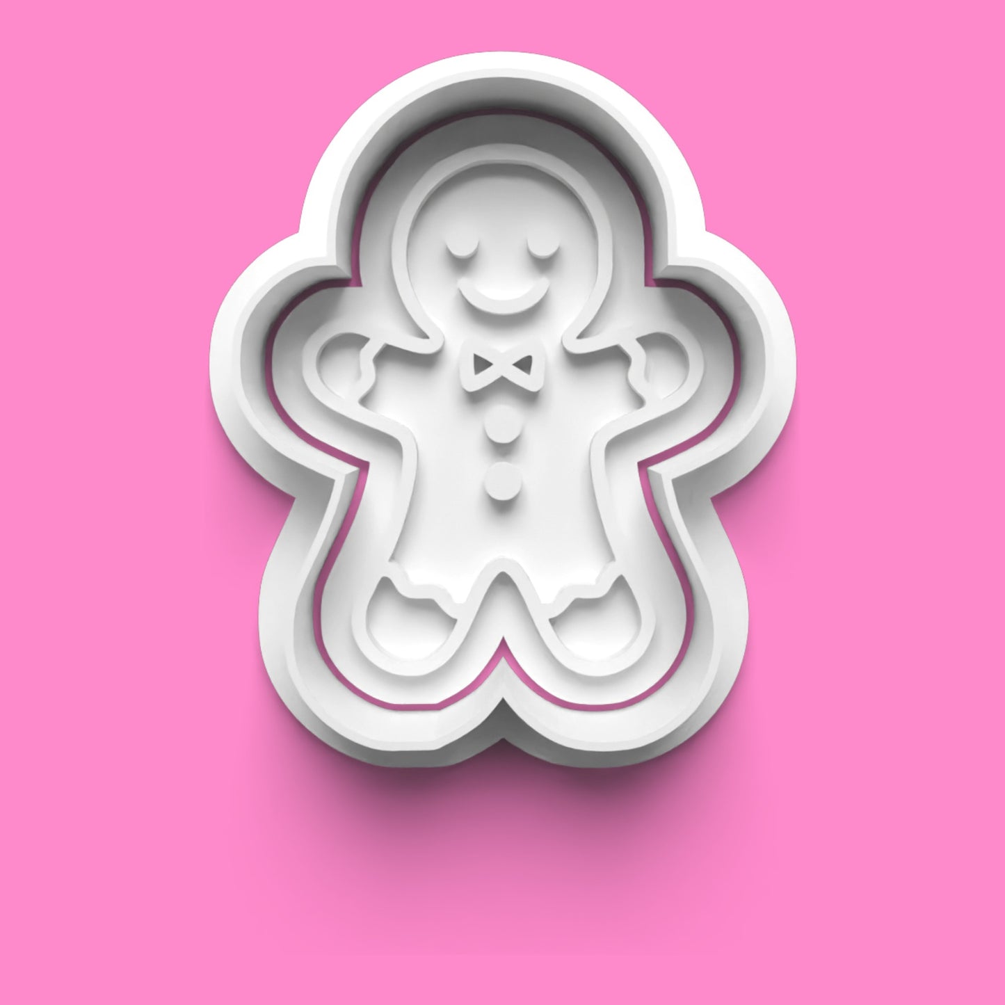 Gingerbread Family Cookie Cutter & Embosser Set – Set of 4