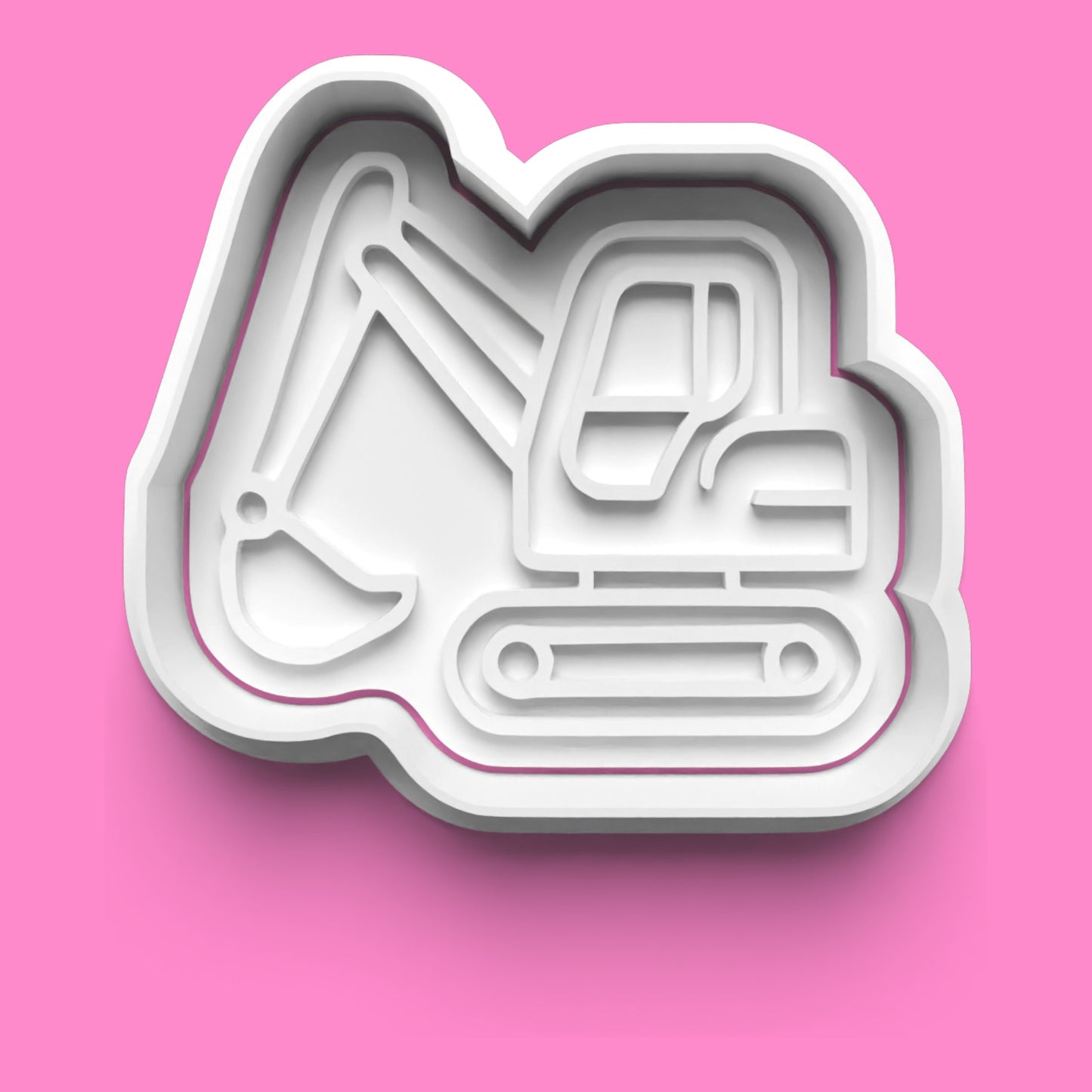 Construction Cookie Cutter Set – Digger, Dump Truck, Hard Hat & Crane