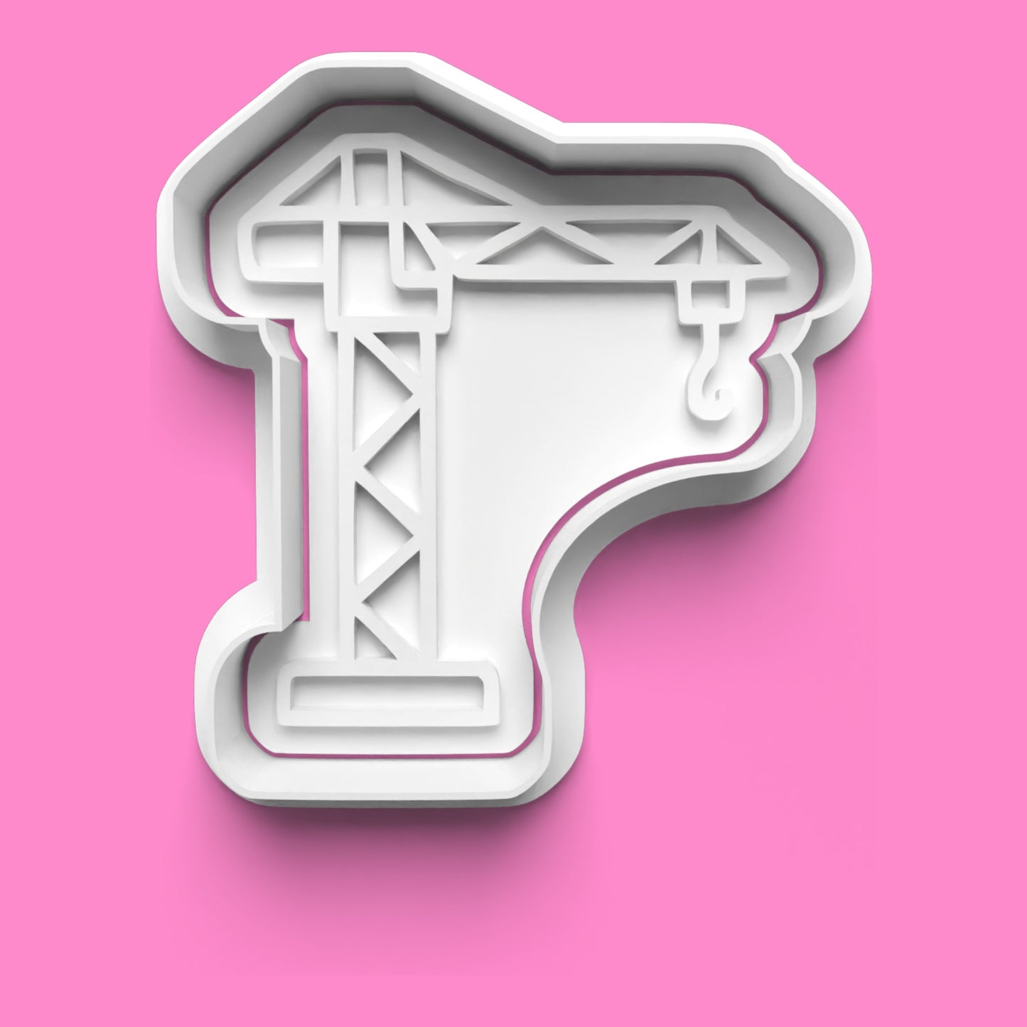 Construction Cookie Cutter Set – Digger, Dump Truck, Hard Hat & Crane