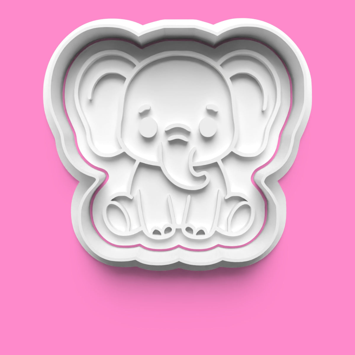 Safari Babies Cookie Cutter Set - Lion, Monkey, Giraffe & Elephant
