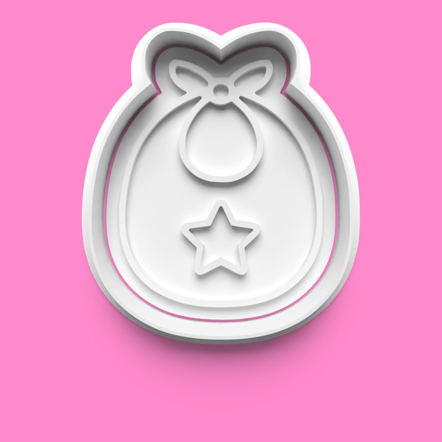 Baby Shower Cookie Cutter Set - 4-Piece Onesie, Bib, Hat, Pants