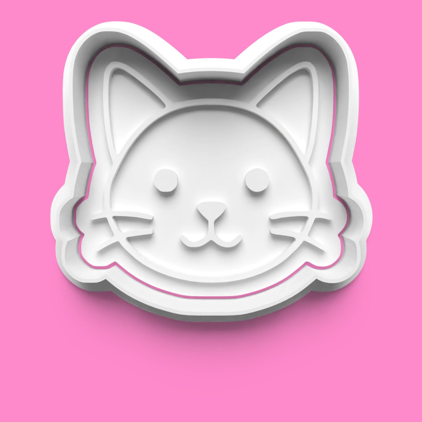 Cat Face Cookie Cutter Set - 4 Unique Designs for Cat Lovers