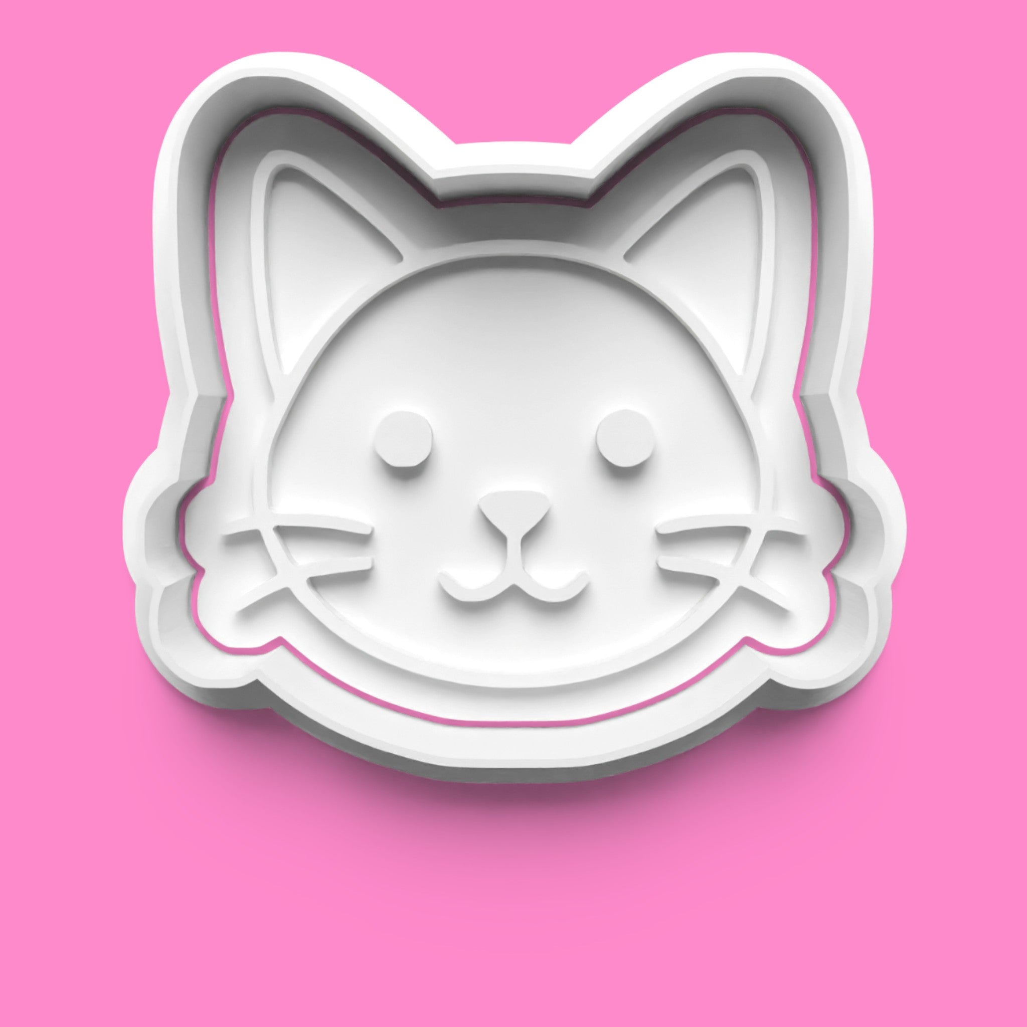 Cat Face Cookie Cutter Set - 4 Unique Designs for Cat Lovers