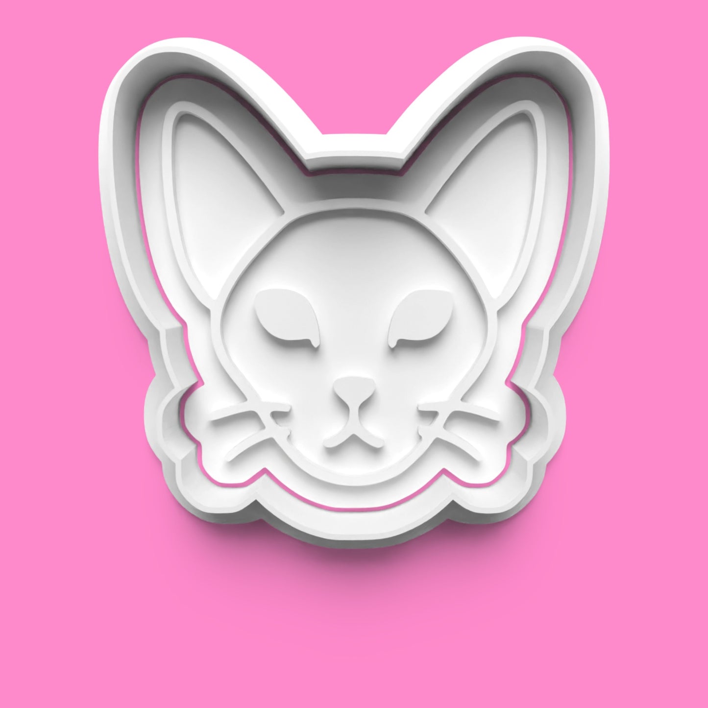 Cat Face Cookie Cutter Set - 4 Unique Designs for Cat Lovers