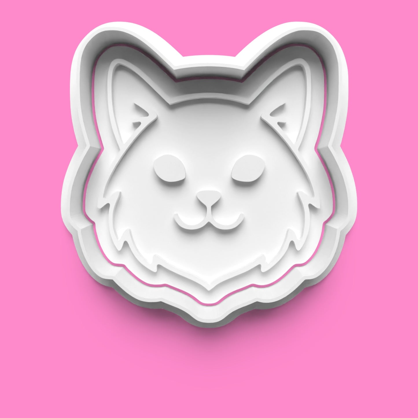 Cat Face Cookie Cutter Set - 4 Unique Designs for Cat Lovers