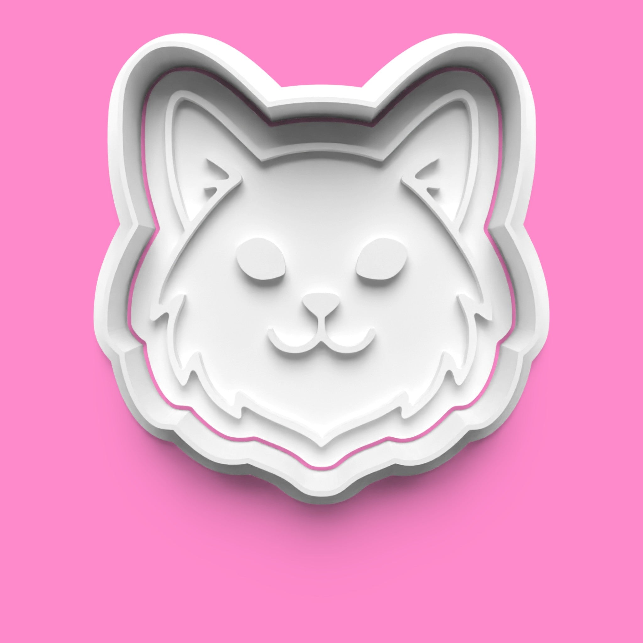 Cat Face Cookie Cutter Set - 4 Unique Designs for Cat Lovers