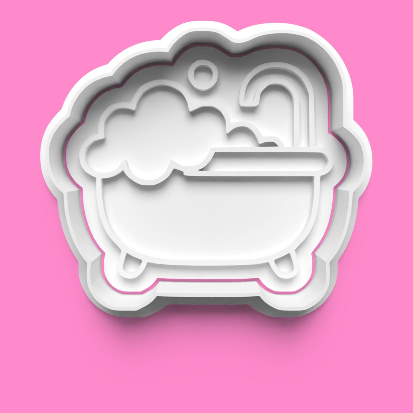 Bath Time Cookie Cutter Set - Duck, Tub, Towel, Soap